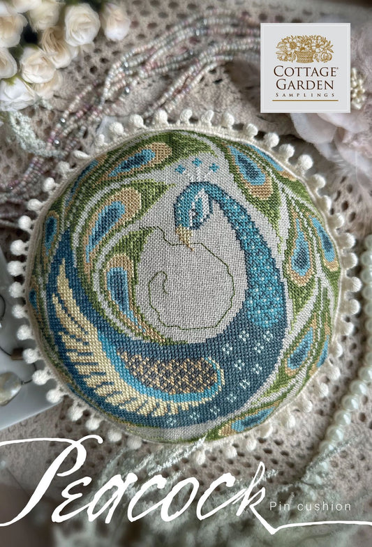 Peacock Pincushion Pattern