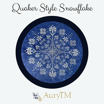 Quaker Style Snowflake