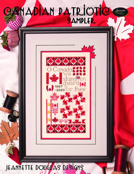 Canadian Patriotic Sampler Pattern
