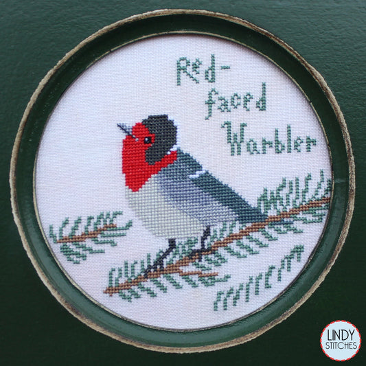 Bird Crush Club \ #12 Red-Faced Warbler