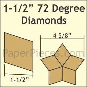 72 Degree Diamond - 1 1/2"