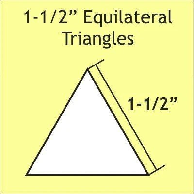 Equilateral Triangle \ 1 1/2"