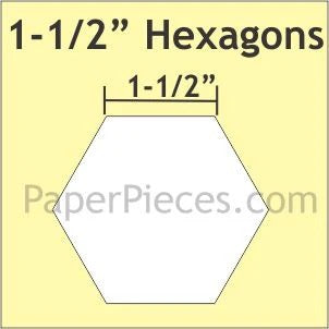 Hexagon \ 1 1/2"