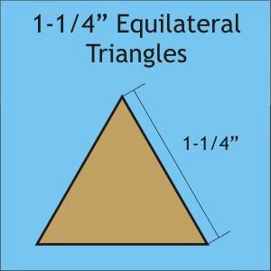Equilateral Triangle \ 1 1/4"