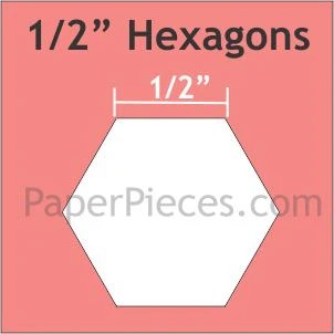 Hexagon - 1/2"