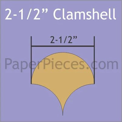Clamshell \ 2 1/2"
