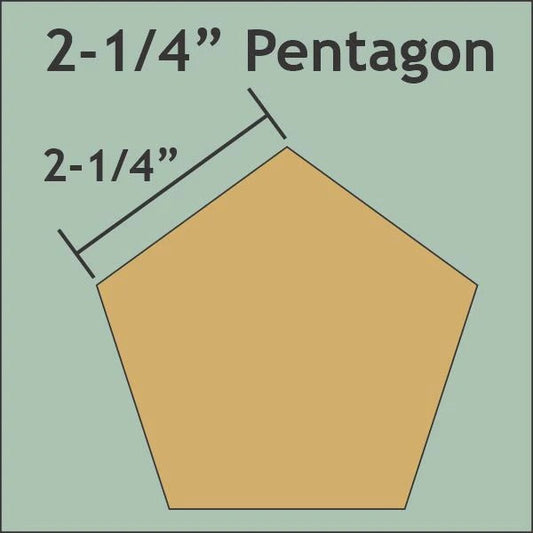 Pentagon \ 2 1/4"