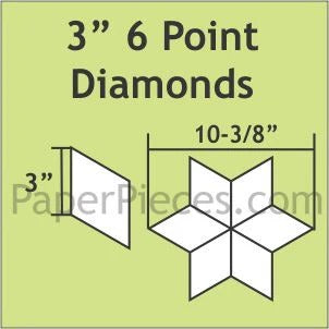 60 Degree Diamond - 3"