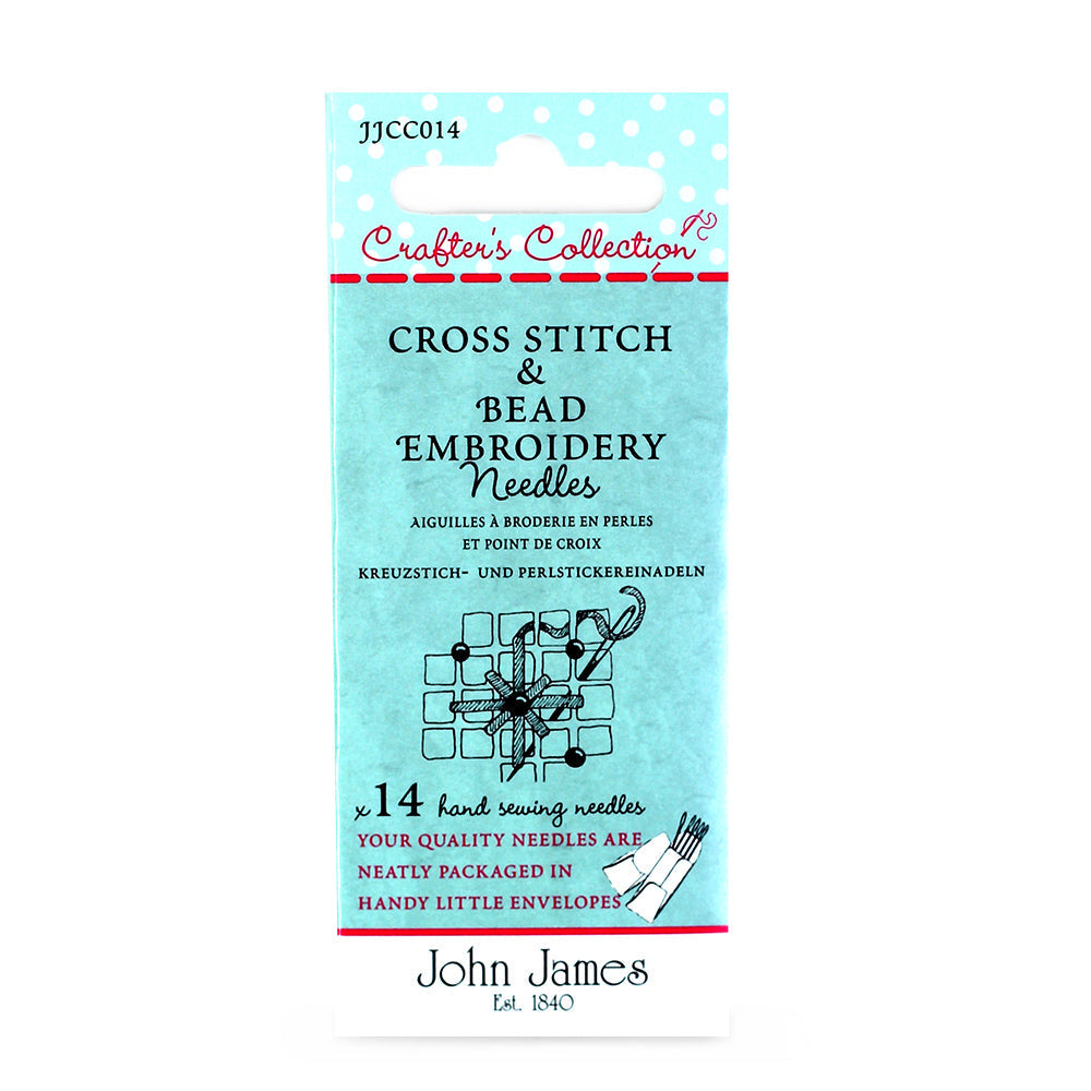 John James Cross Stitch & Bead Embroidery Needles Needles - Trapunto